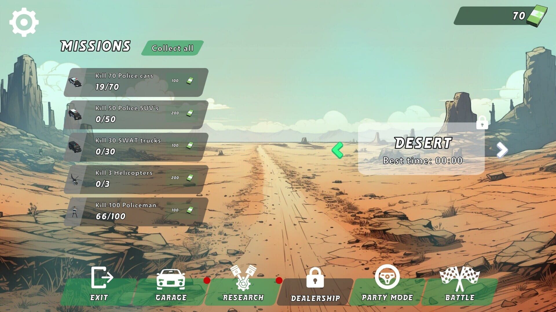 BattleDrive - Screenshot