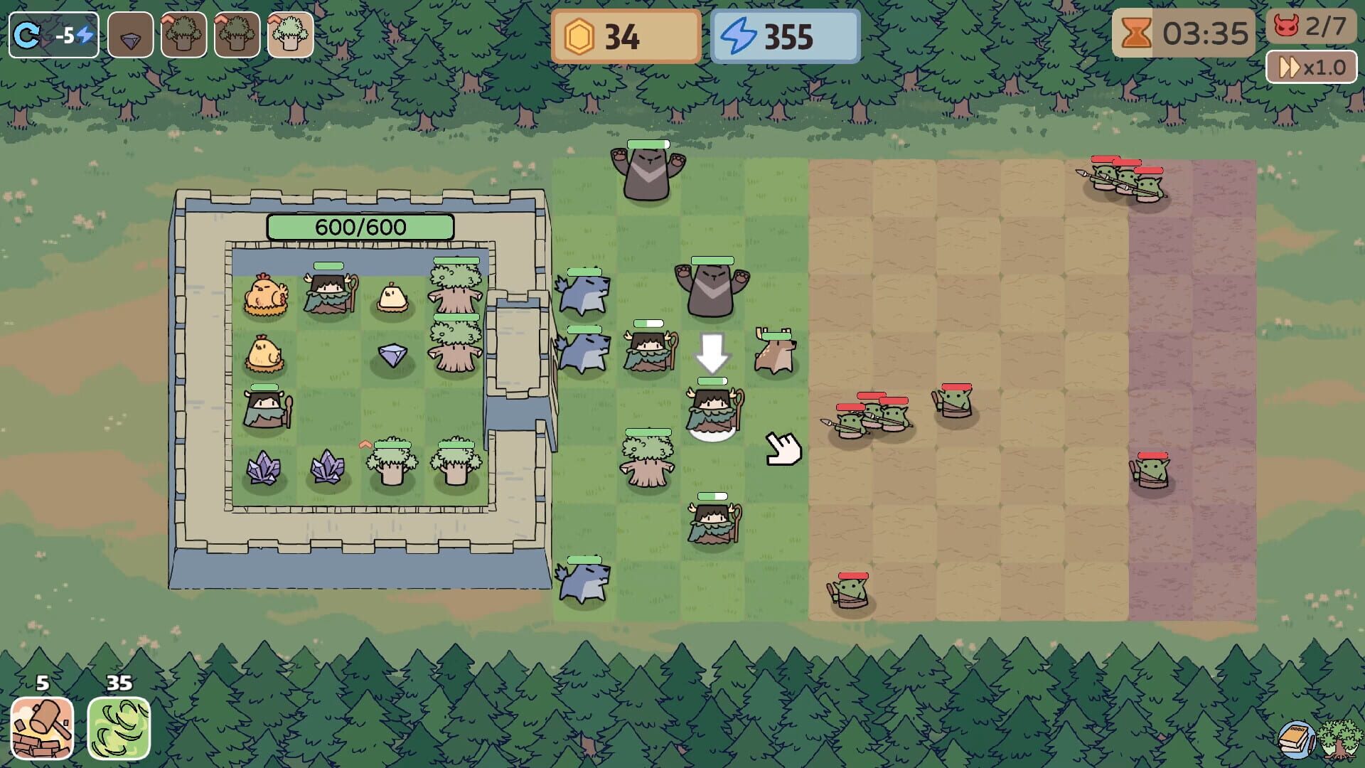 Block Defend - Screenshot