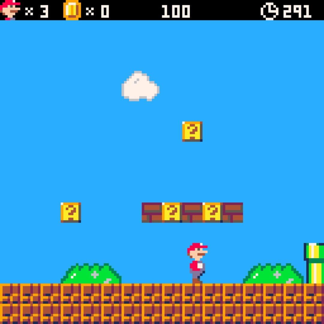 Super Mario Bros. Demake - Screenshot