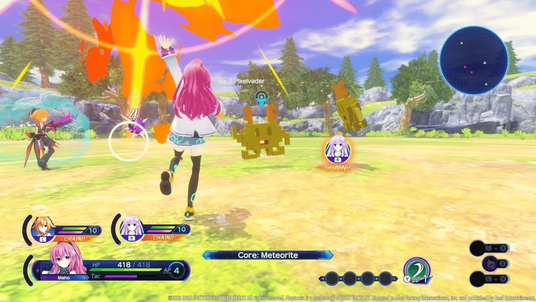 Neptunia: Sisters vs. Sisters - Day One Edition screenshot