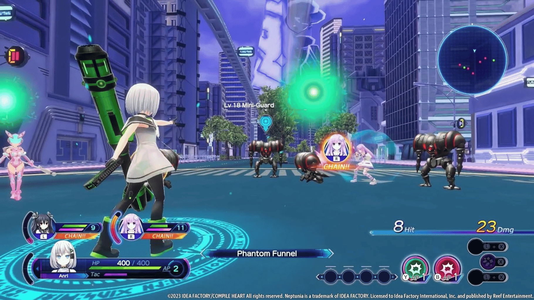 Neptunia: Sisters vs. Sisters - Day One Edition screenshot