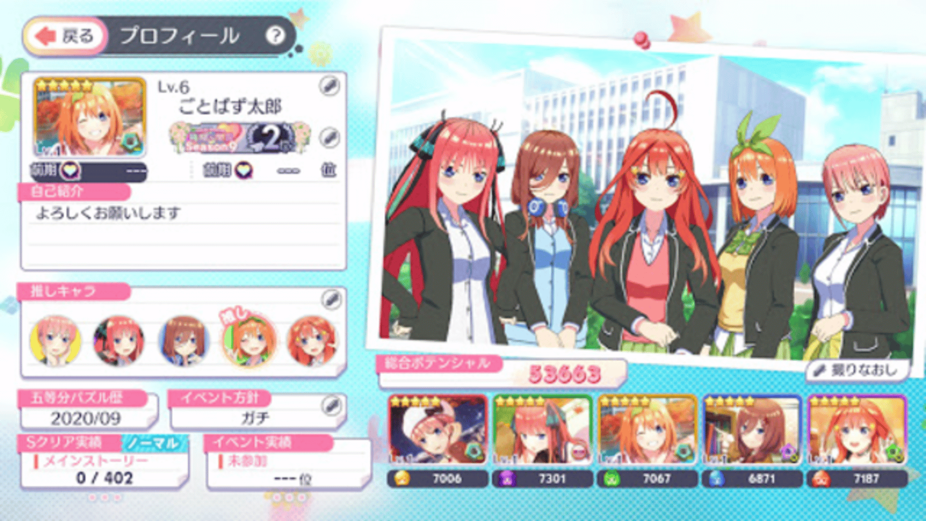 The Quintessential Quintuplets: Gotopazu Story screenshot