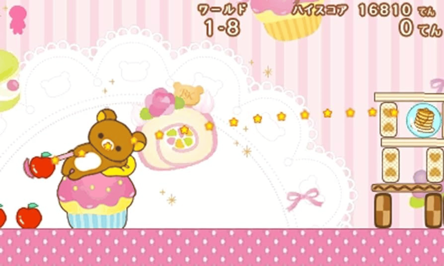 Neratte! Tobashite! Rilakkuma GuraGura Sweets Tower screenshot