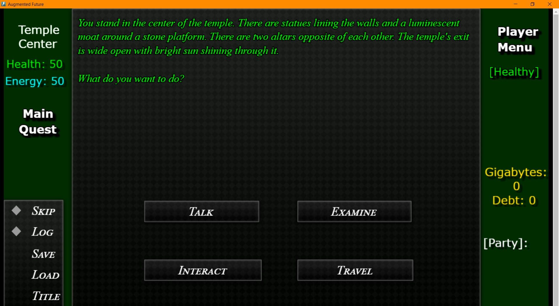 Augmented Future - Screenshot