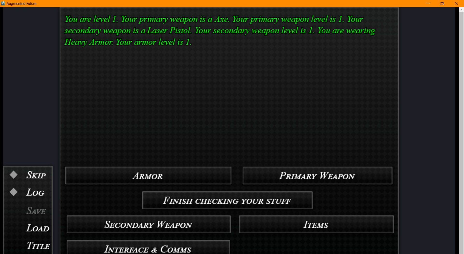 Augmented Future - Screenshot
