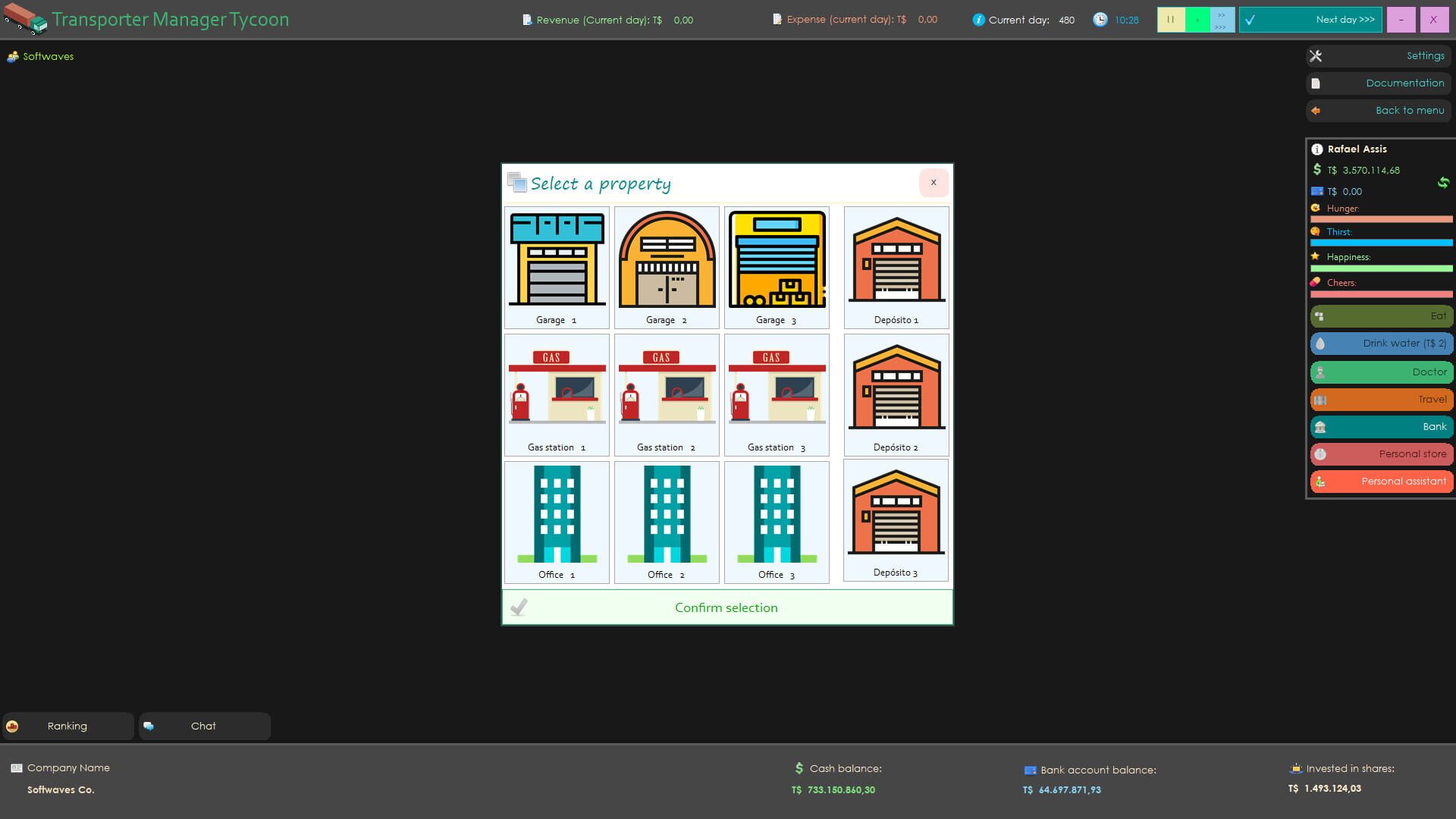 Transporter Manager Tycoon