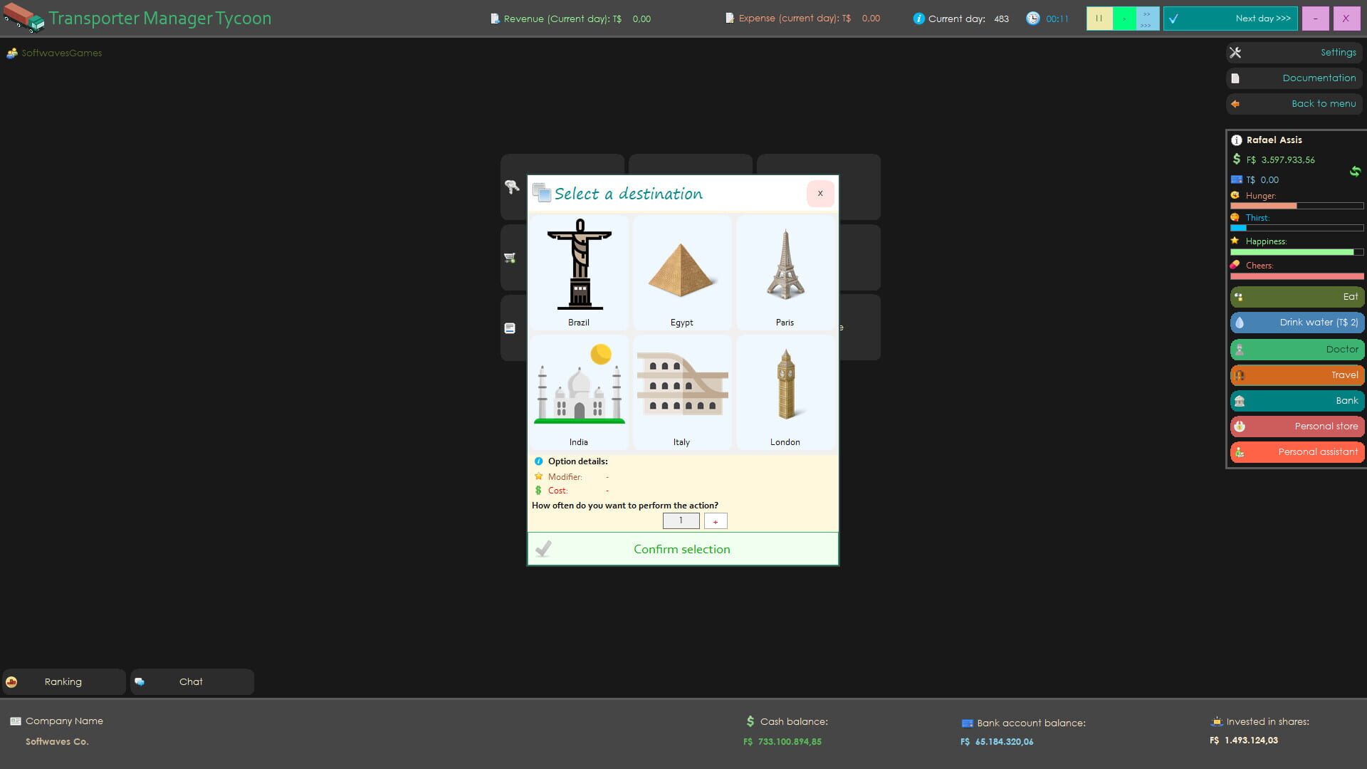 Transporter Manager Tycoon - Screenshot