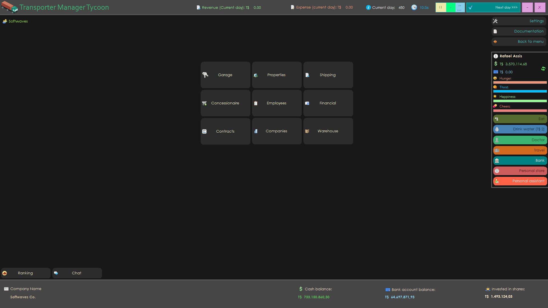Transporter Manager Tycoon - Screenshot
