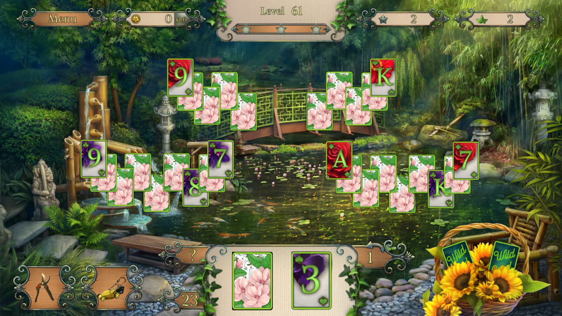 Flowers Garden Solitaire - Screenshot