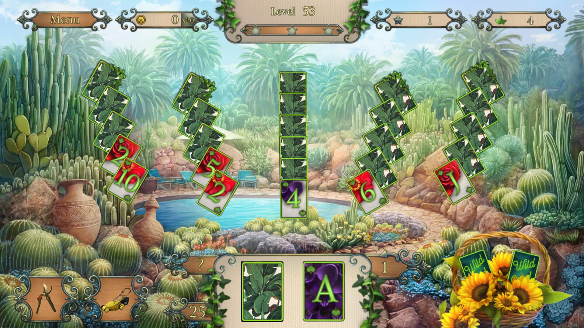 Flowers Garden Solitaire - Screenshot