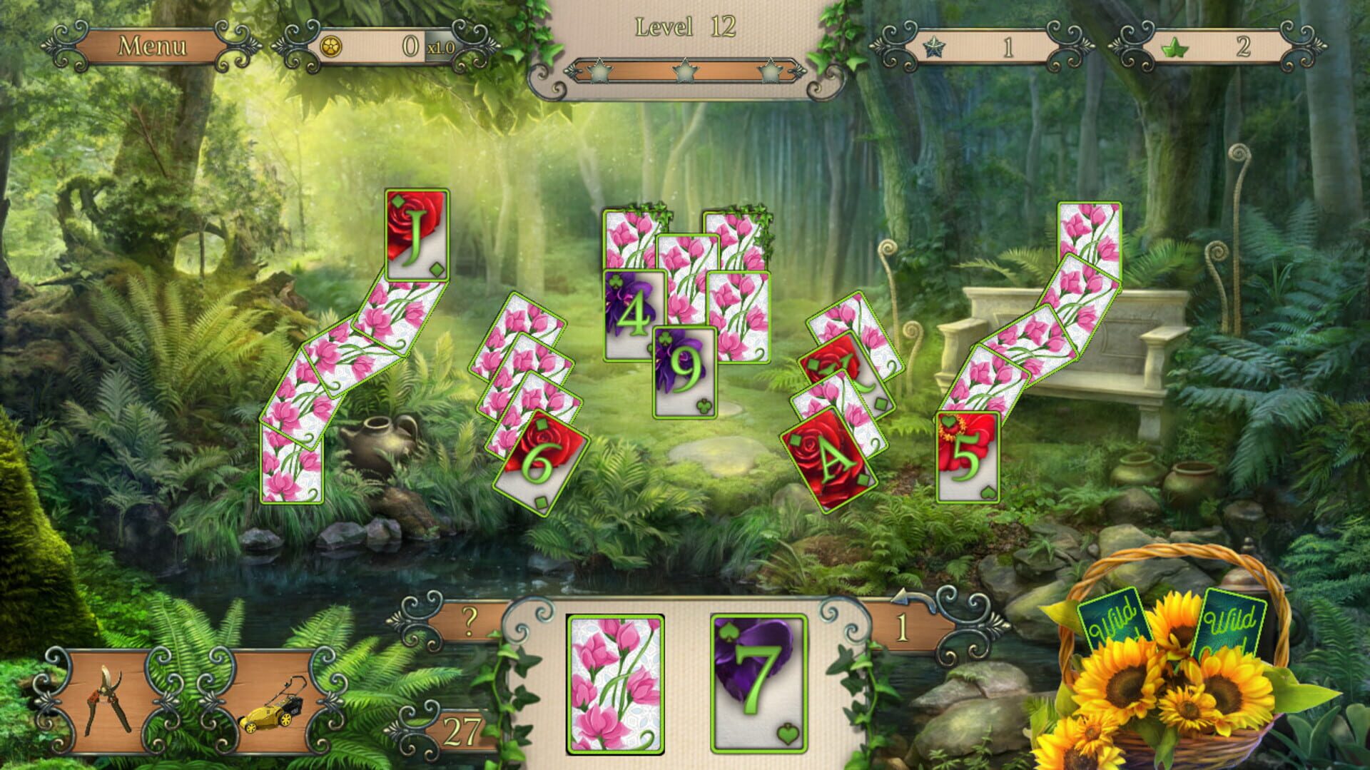 Flowers Garden Solitaire - Screenshot