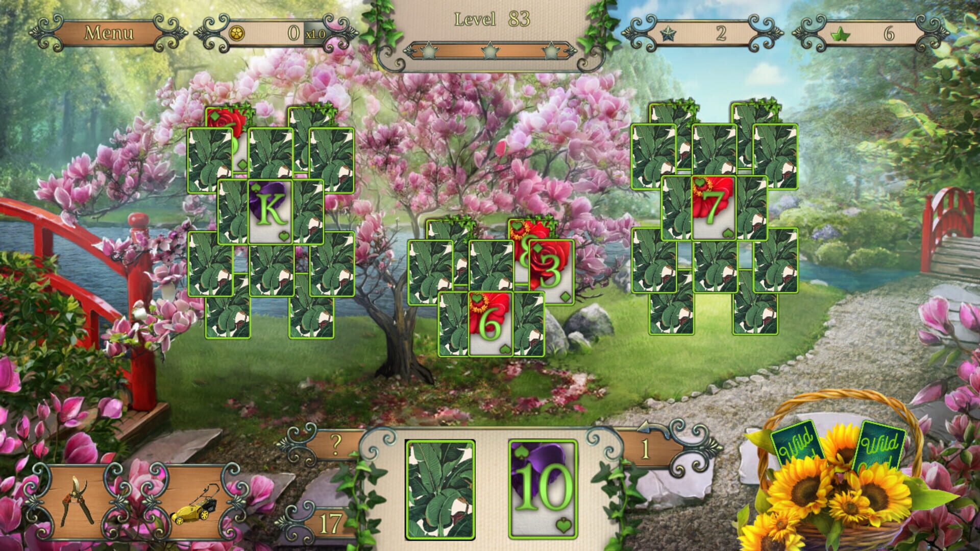 Flowers Garden Solitaire - Screenshot