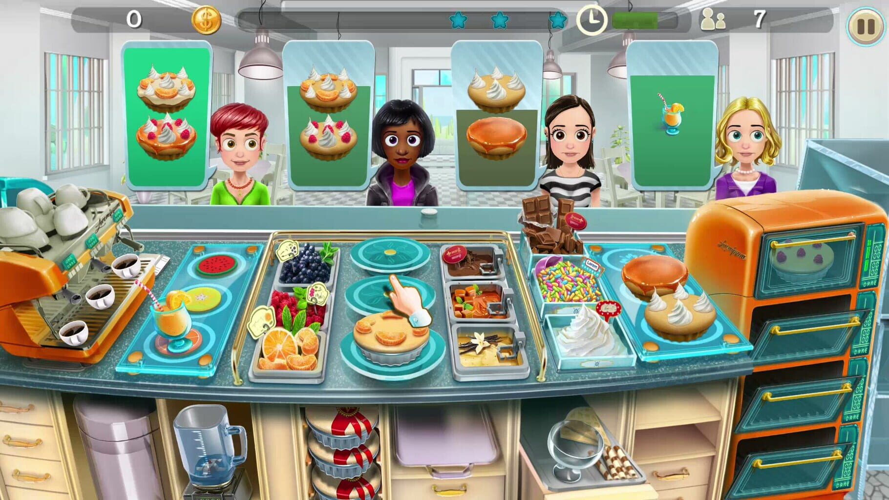 Captura de pantalla - Food Truck Tycoon + Burger Chef Tycoon + Sweet Bakery Tycoon