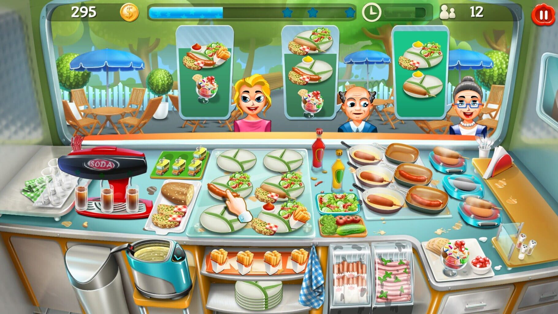 Captura de pantalla - Food Truck Tycoon + Burger Chef Tycoon + Sweet Bakery Tycoon