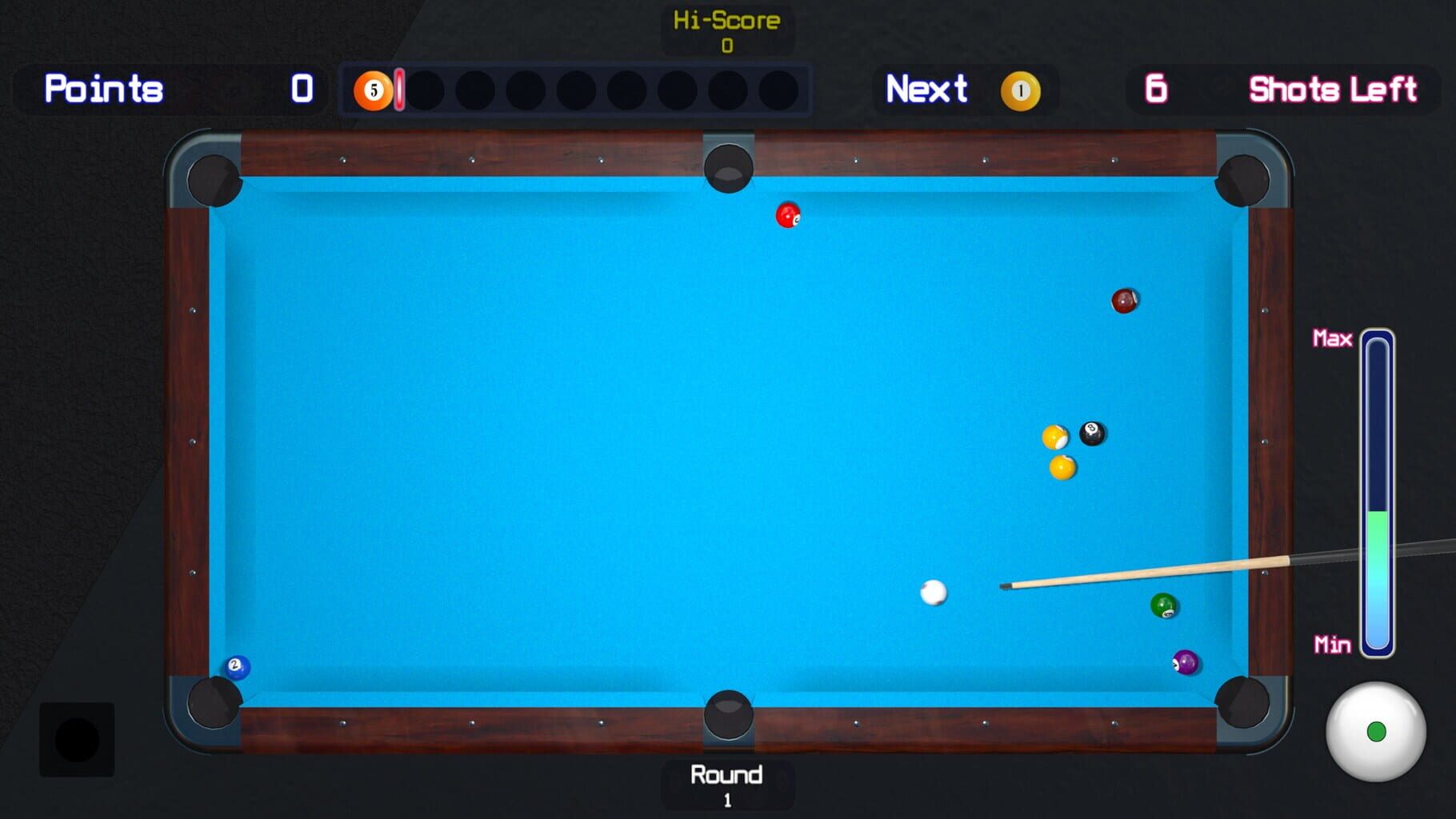 Captura de pantalla - 9Ball Pocket