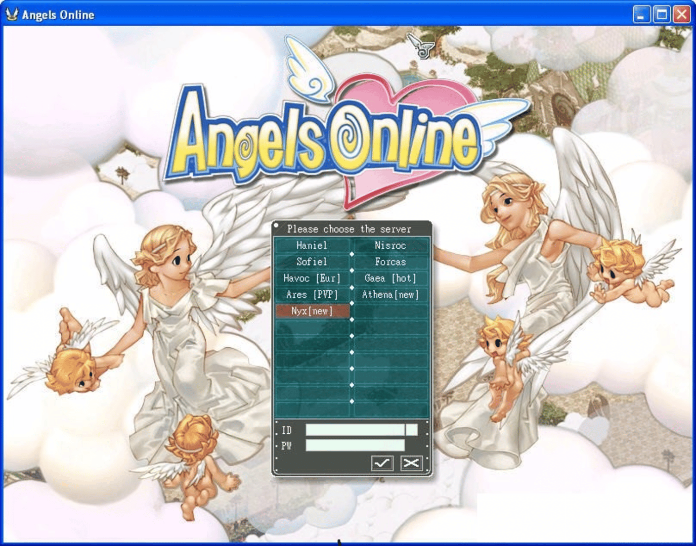 Angels Online screenshot