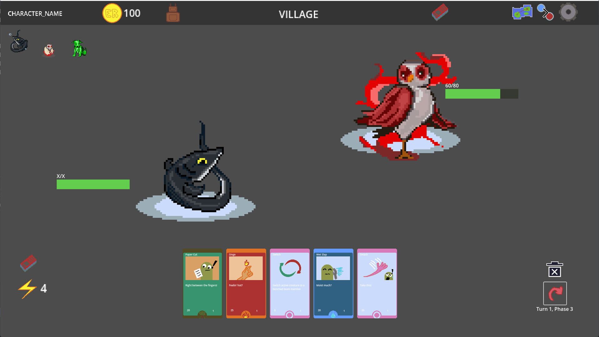 Cards and Creatures - Screenshot