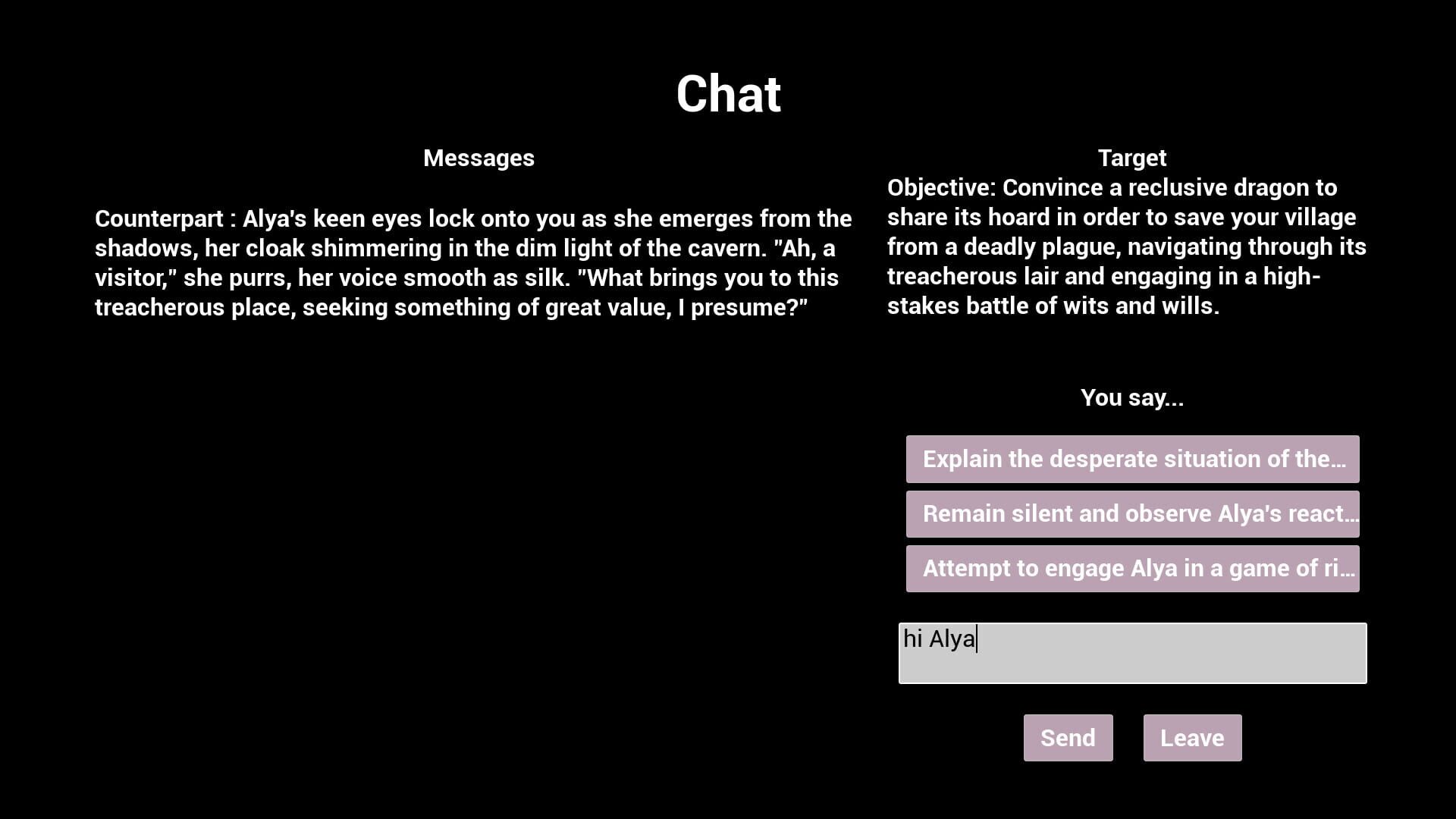 Chatter Challenge