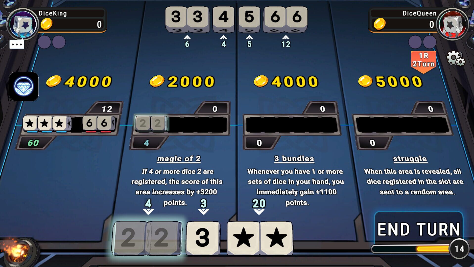 Wit and Dice - Screenshot