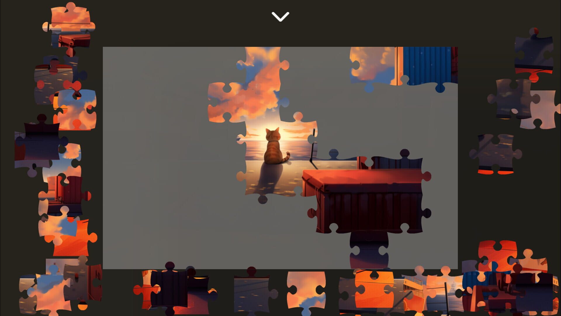 Joe is Not Lost: Jigsaw Landscapes - Screenshot