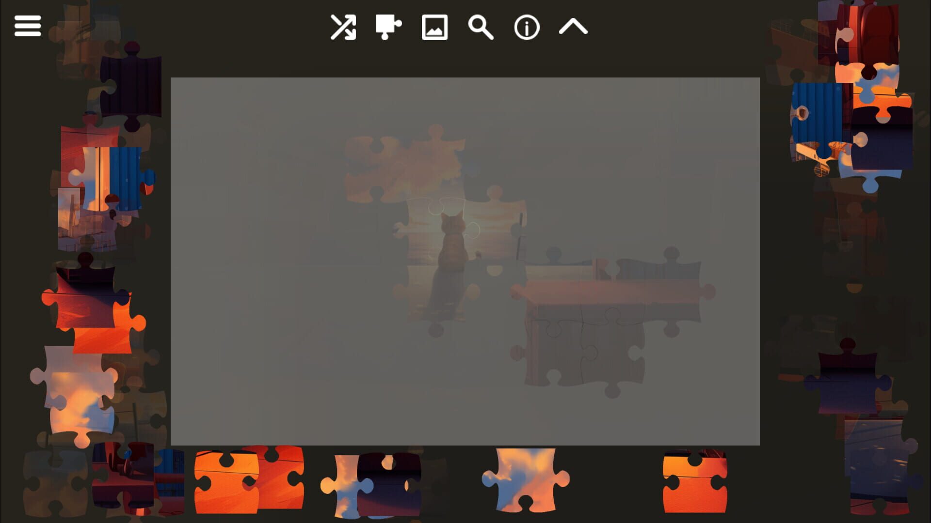 Joe is Not Lost: Jigsaw Landscapes - Screenshot