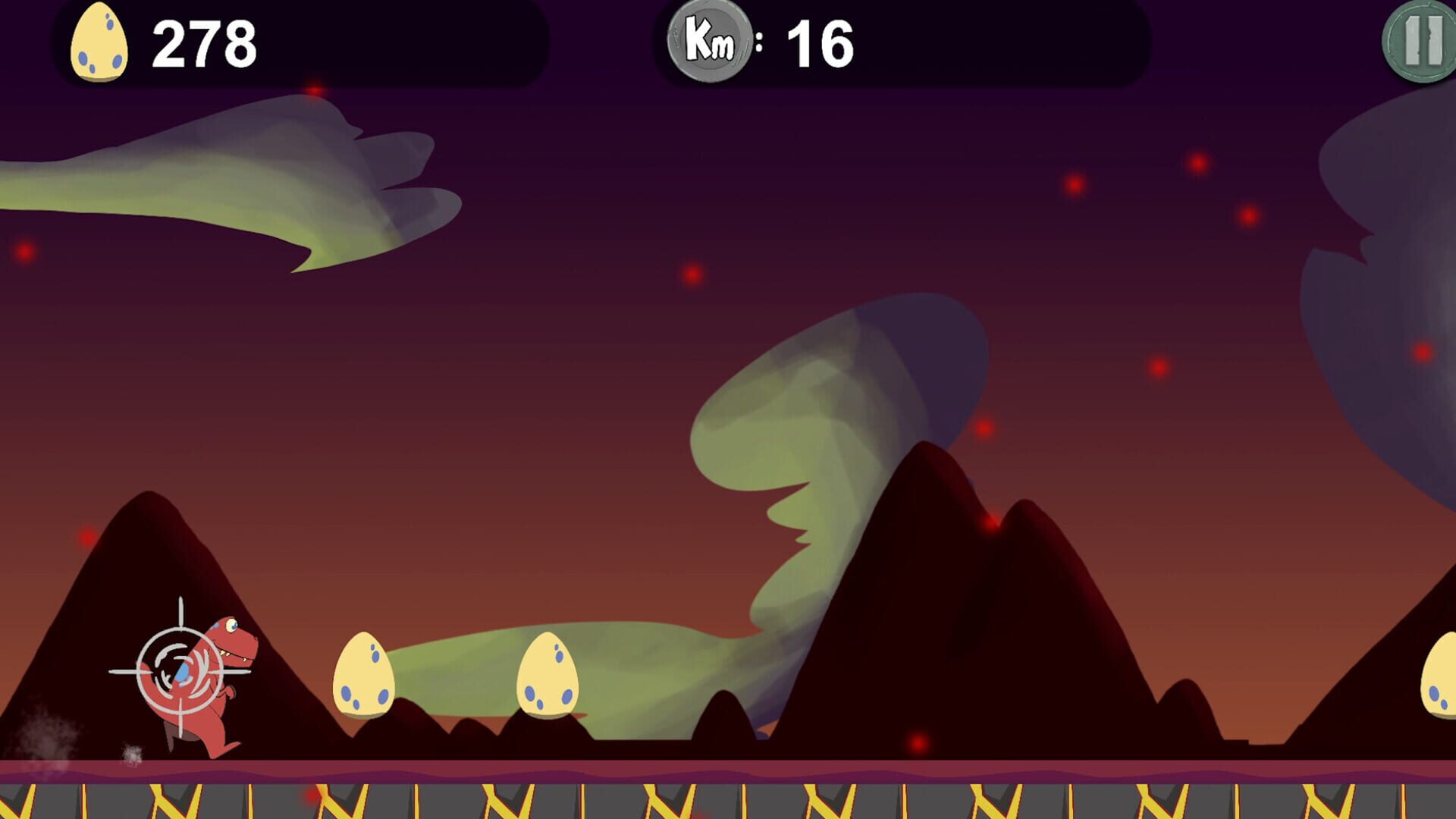Pterodactyl Attack - Screenshot