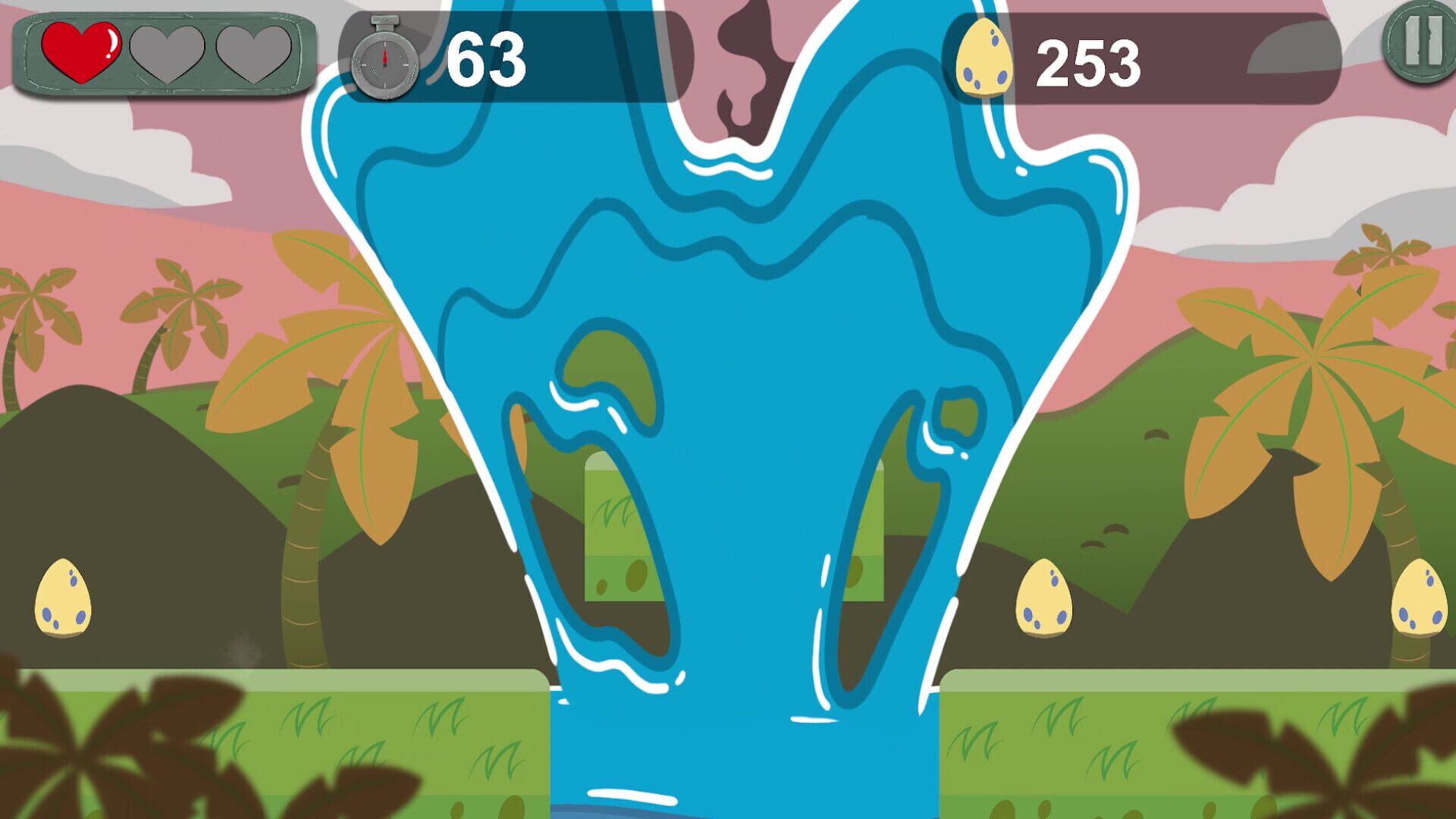 Pterodactyl Attack - Screenshot