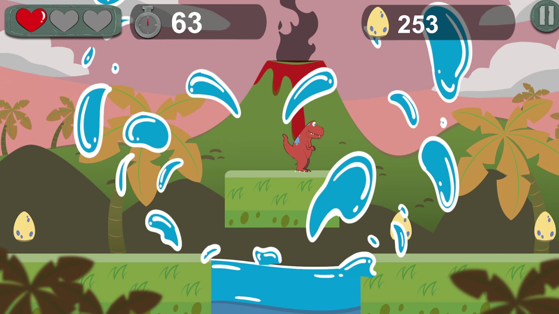 Pterodactyl Attack - Screenshot