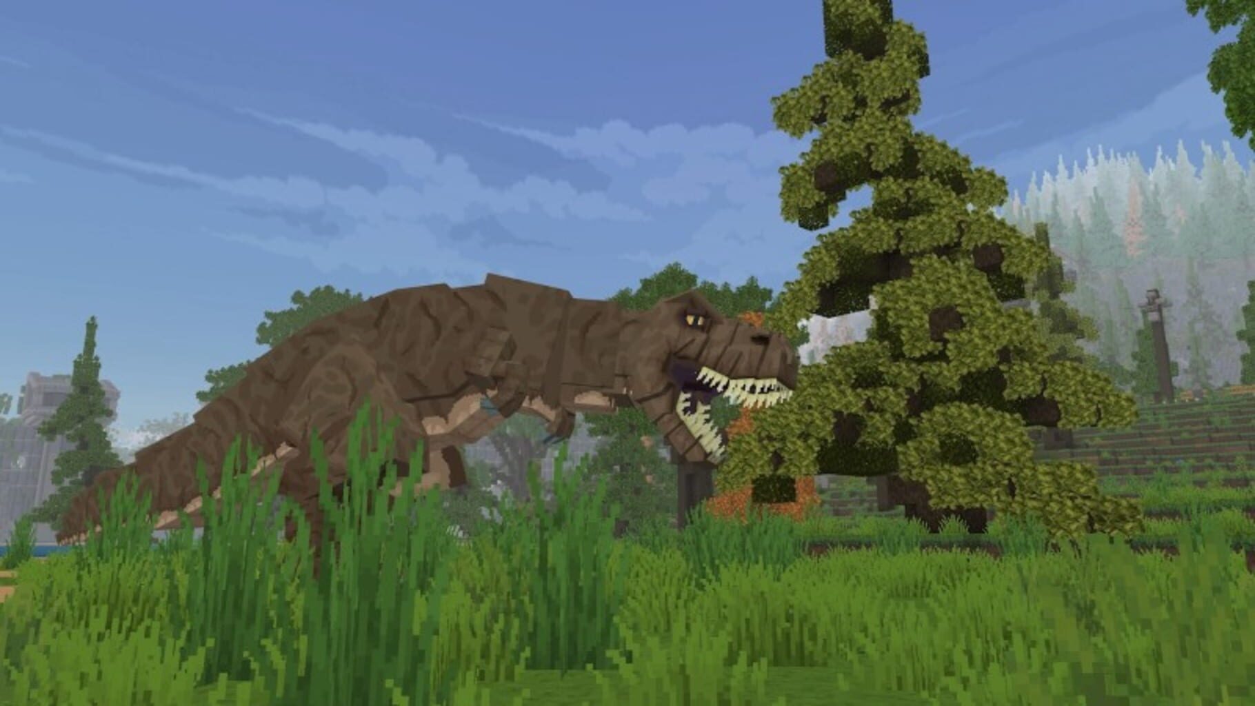 Captura de pantalla - Minecraft: Jurassic World Adventures