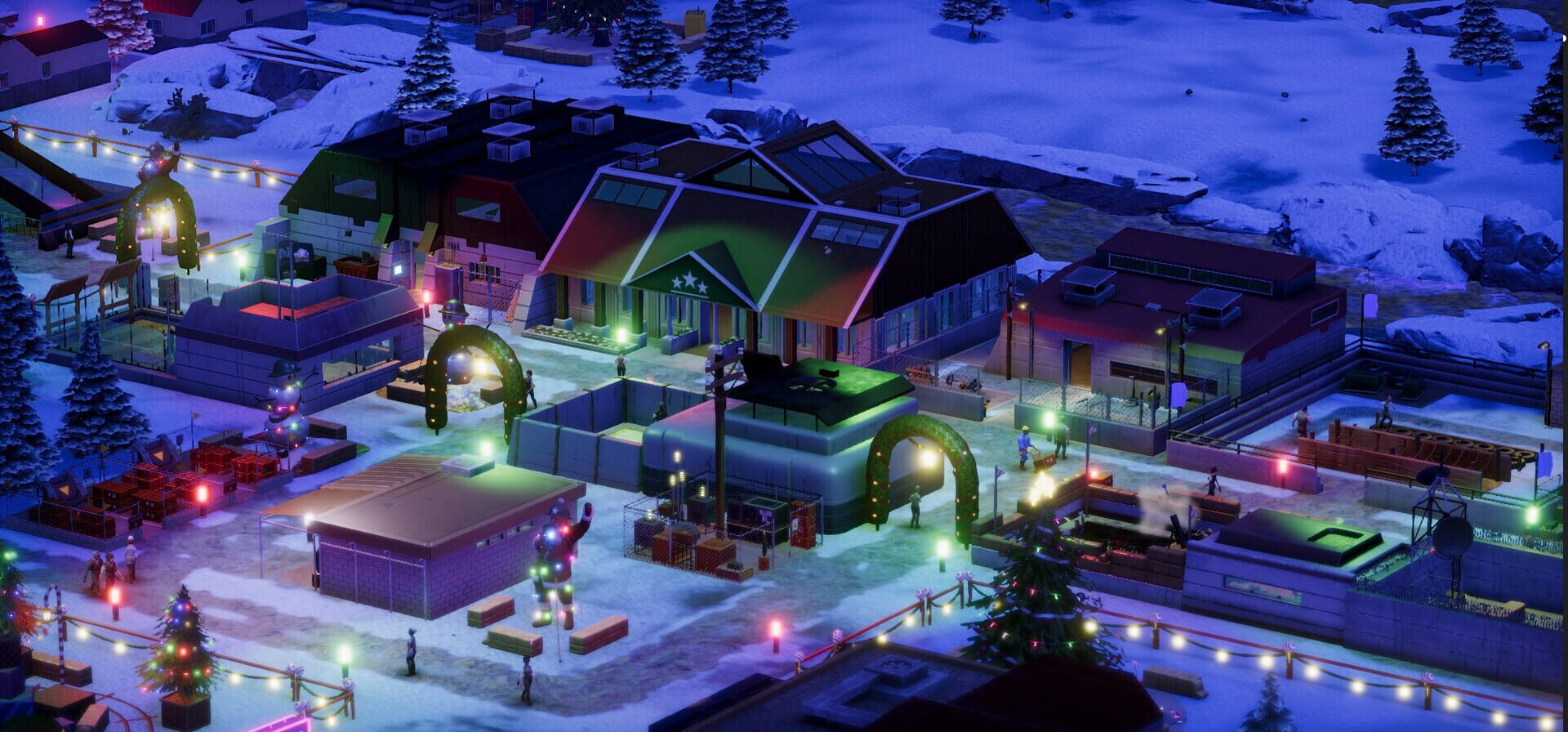 One Military Camp: Christmas Season - Screenshot