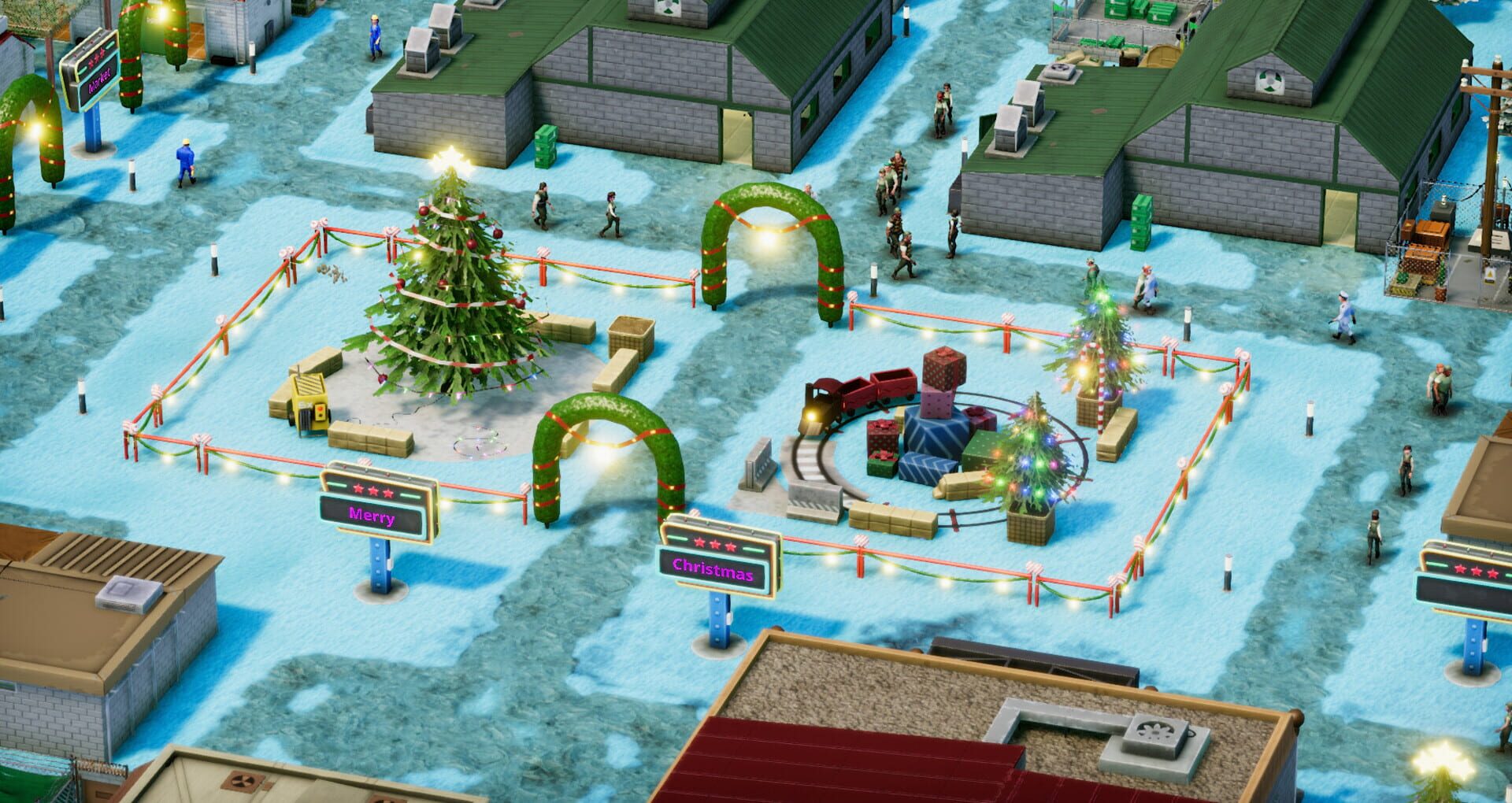 One Military Camp: Christmas Season - Screenshot