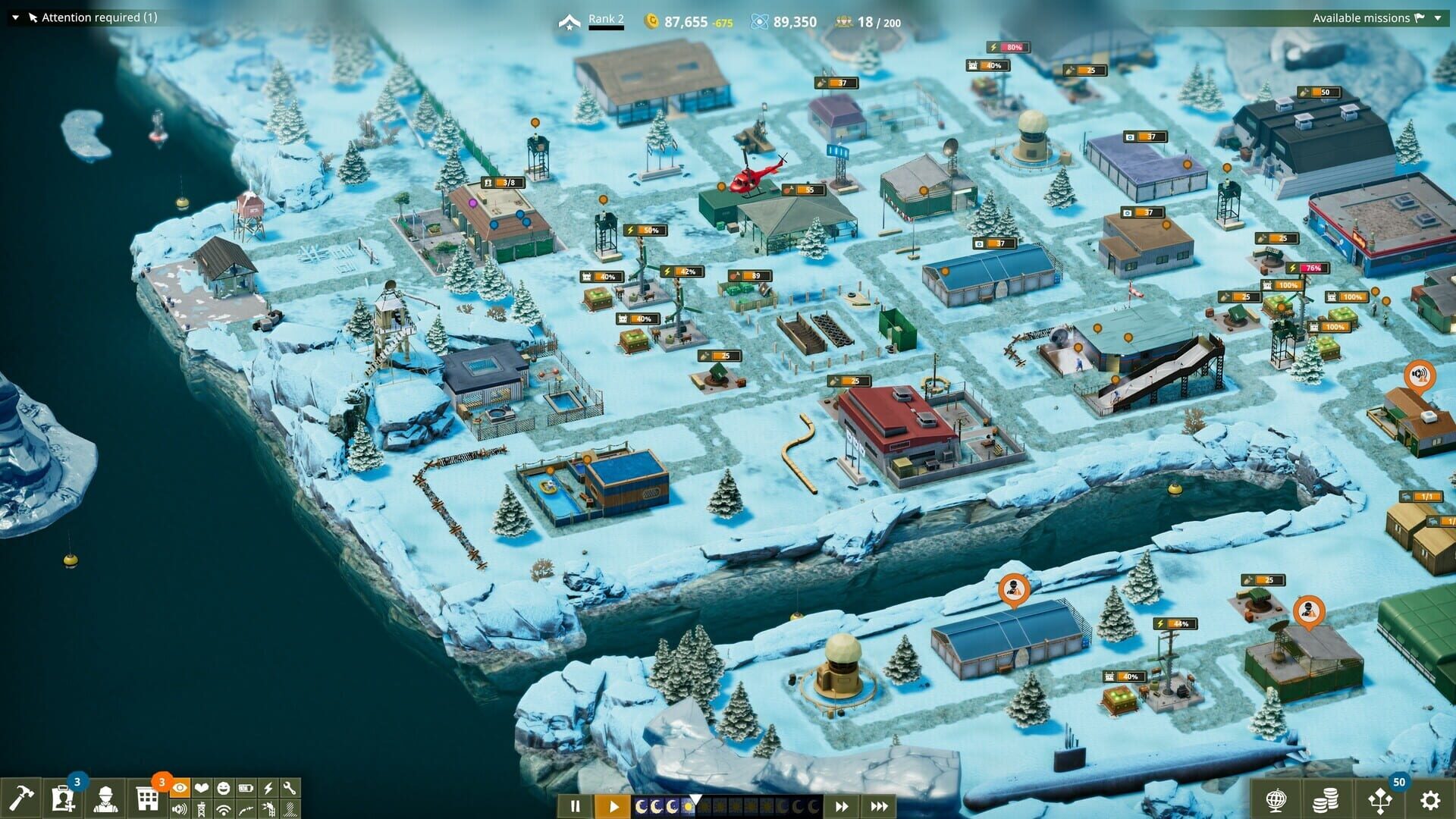 One Military Camp: Christmas Season - Screenshot