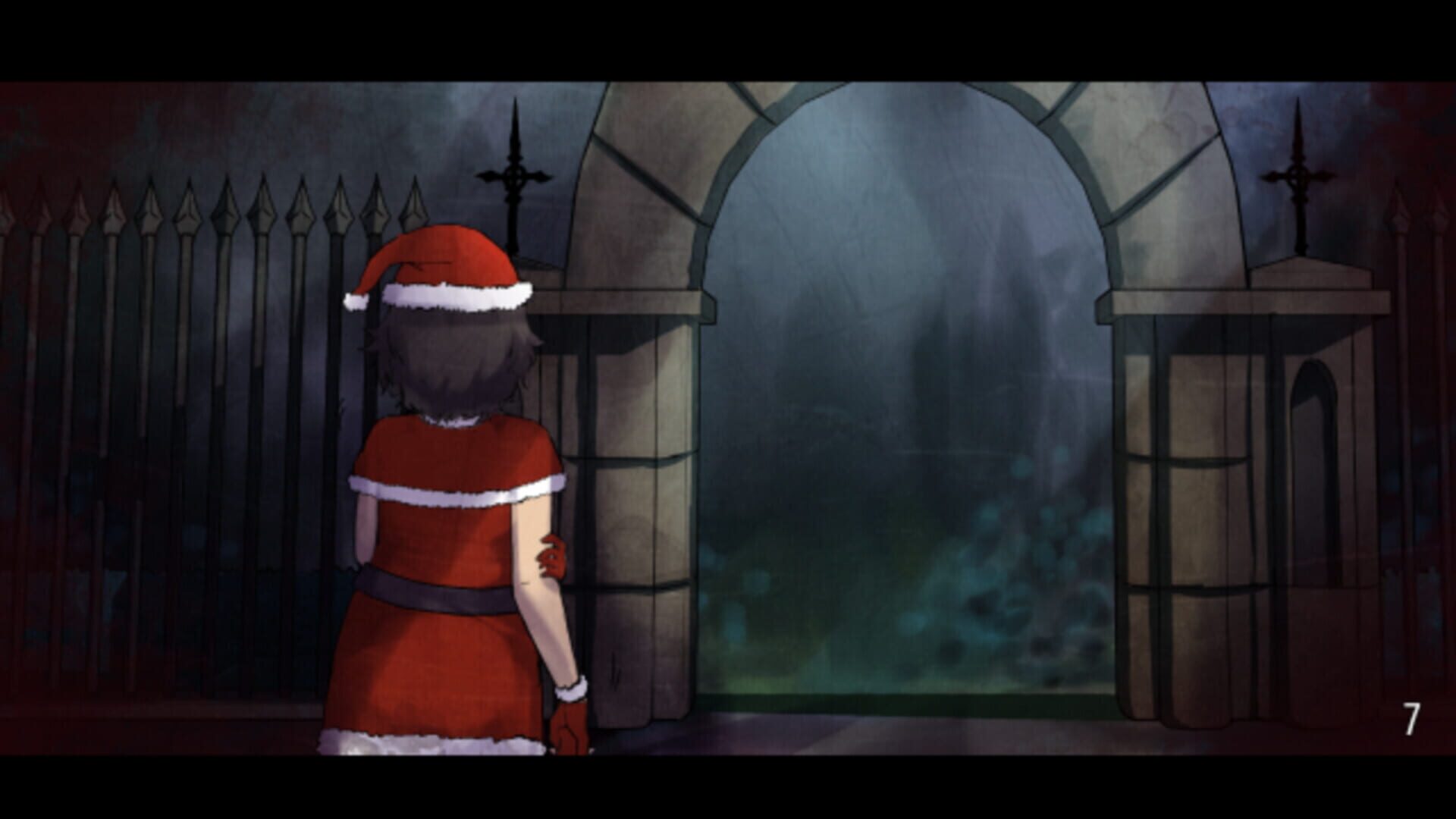 Cursed Mansion: Rose Christmas Costume - Screenshot