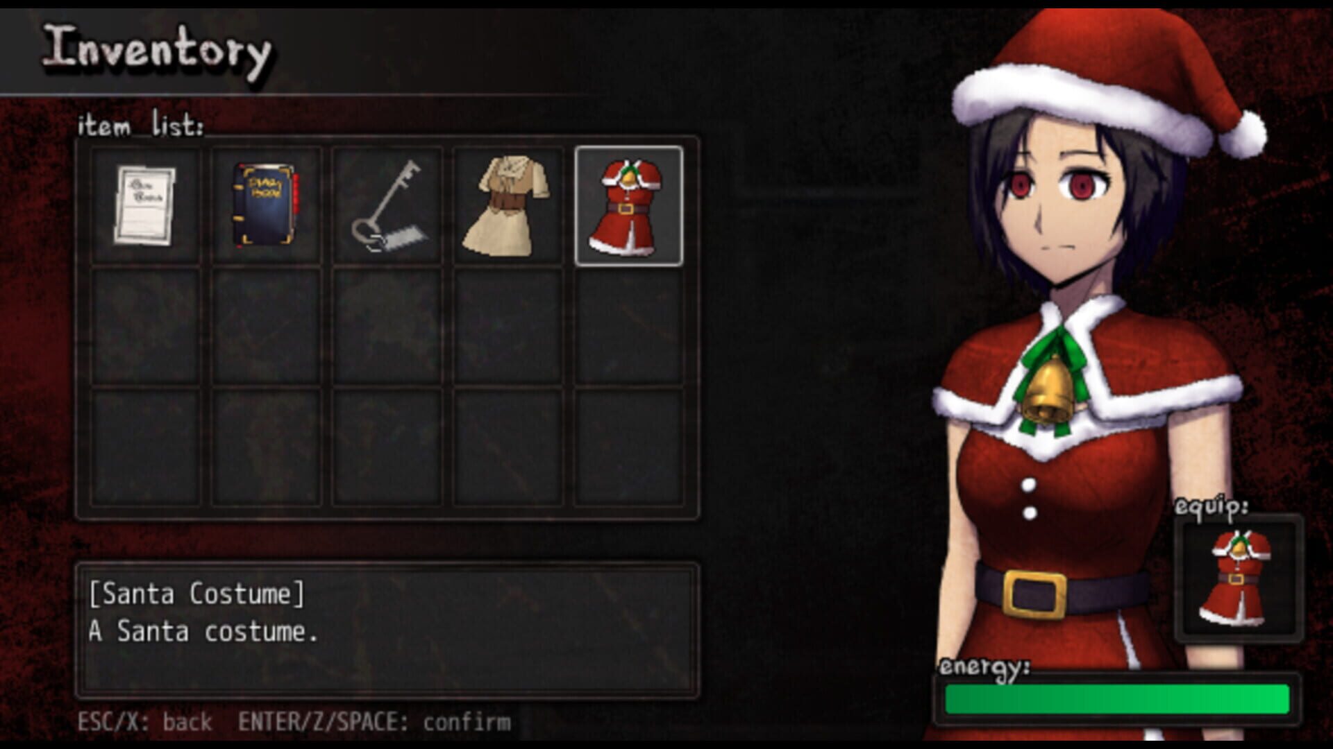 Cursed Mansion: Rose Christmas Costume - Screenshot