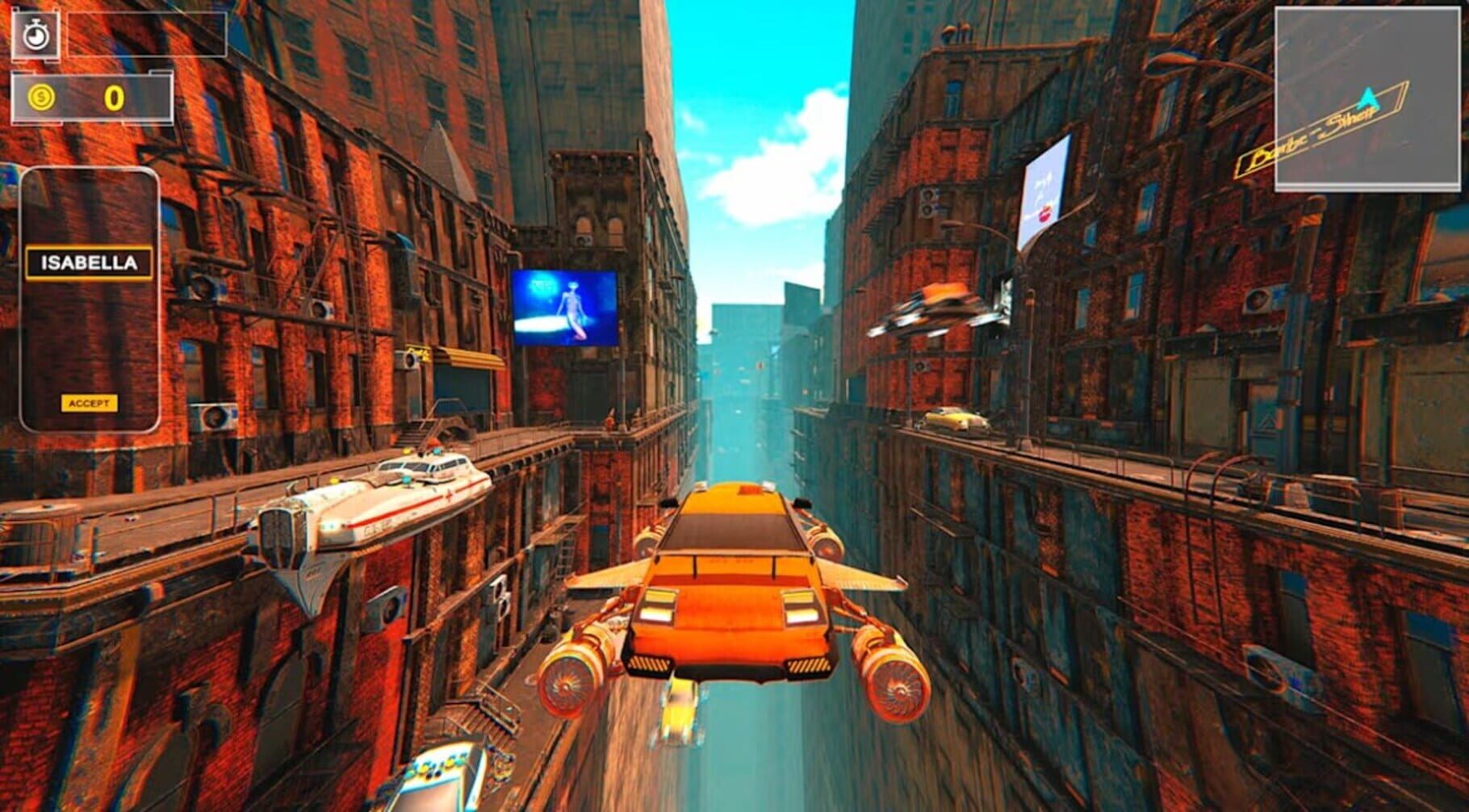 Cyber Taxi Simulator screenshot