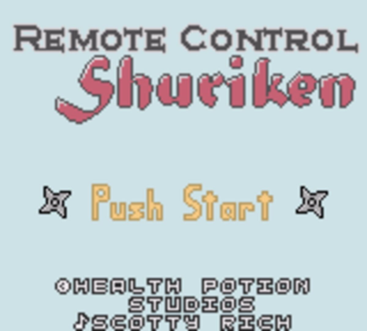 Remote Control Shuriken