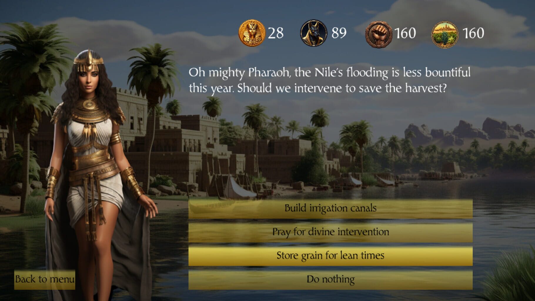 Throne of Egypt screenshot