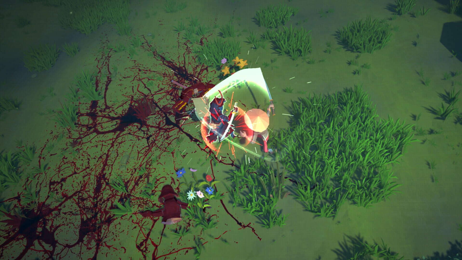 Colorful Katana - Screenshot