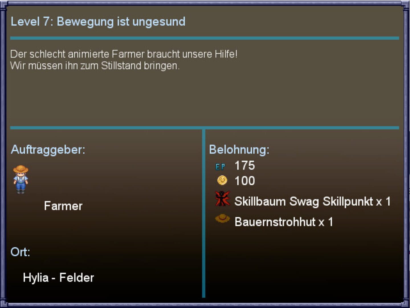 Horst: Der Ultimatives Rollenspiel - Screenshot