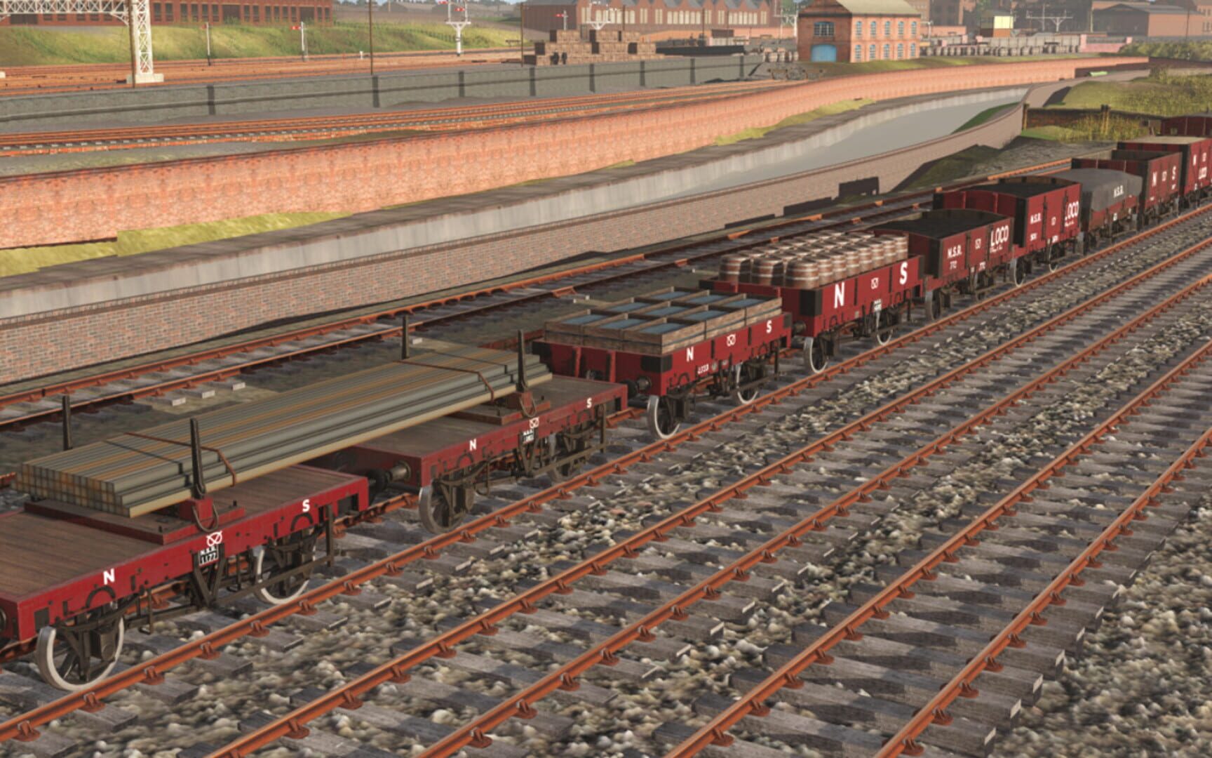 Trainz Plus: LMS/NSR Wagon Pack 1