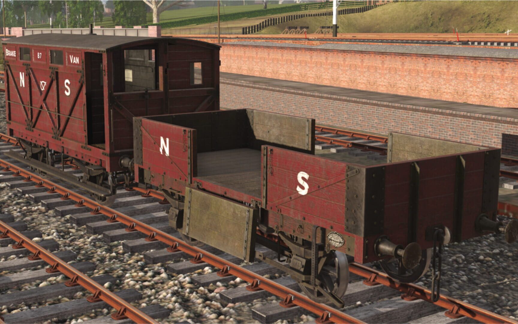 Trainz Plus: LMS/NSR Wagon Pack 1 - Screenshot