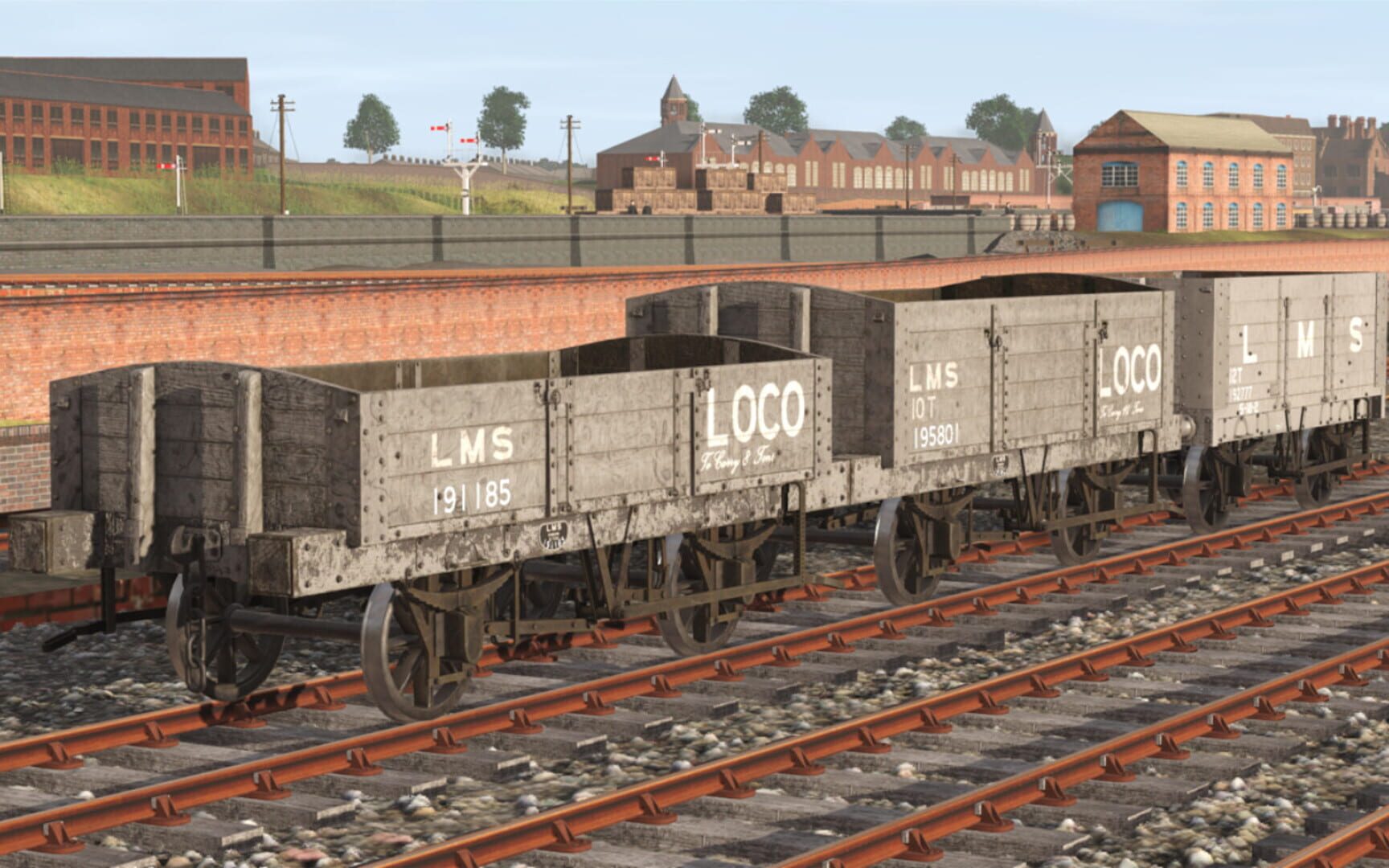 Trainz Plus: LMS/NSR Wagon Pack 1 - Screenshot