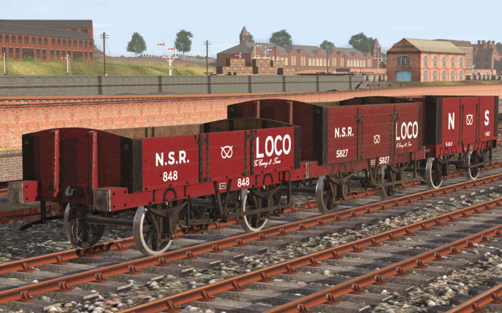 Trainz Plus: LMS/NSR Wagon Pack 1 - Screenshot