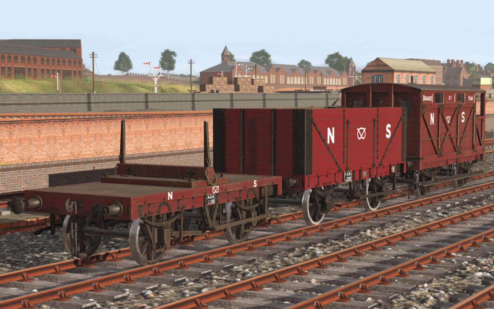 Trainz Plus: LMS/NSR Wagon Pack 1 - Screenshot