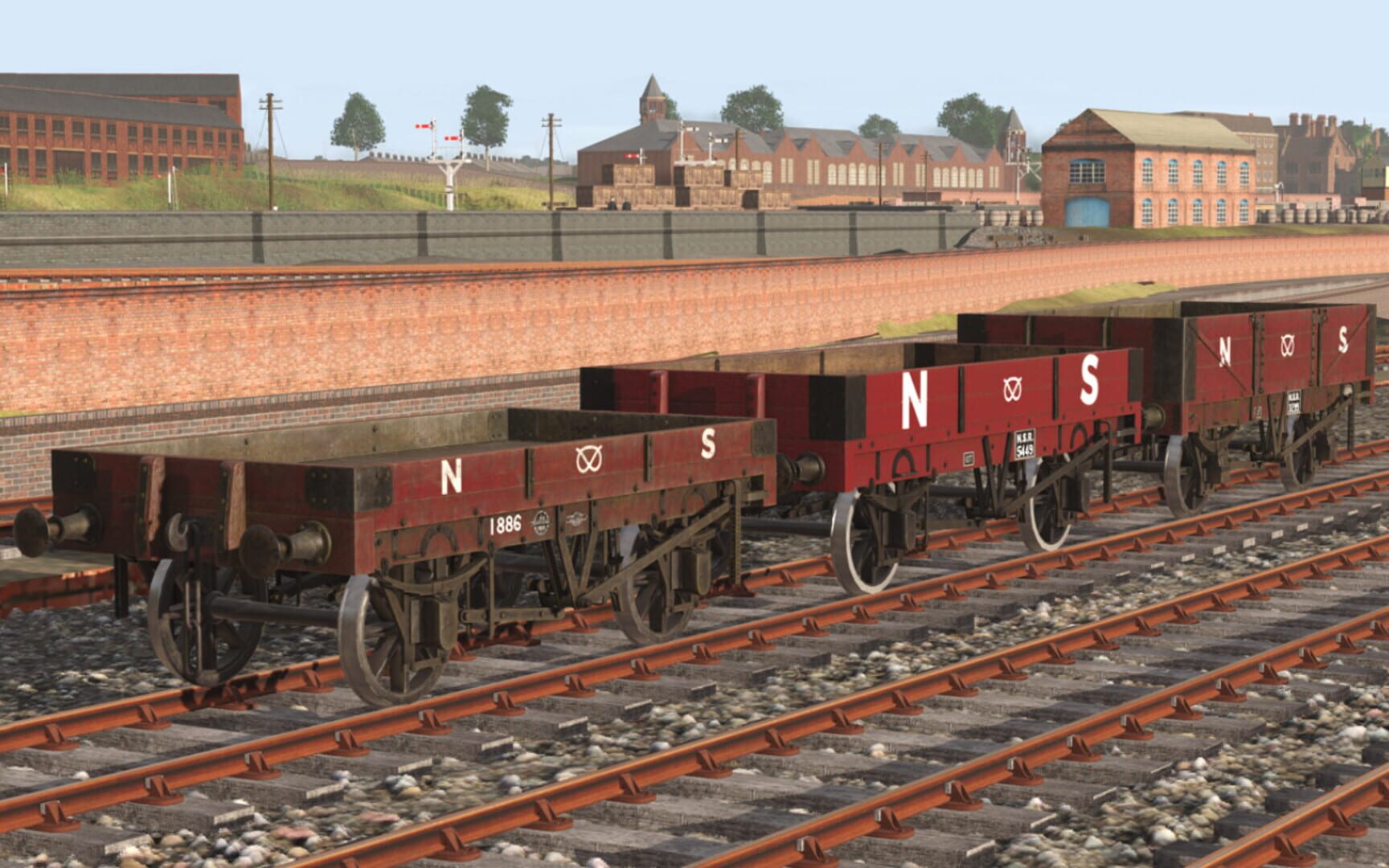 Trainz Plus: LMS/NSR Wagon Pack 1 - Screenshot