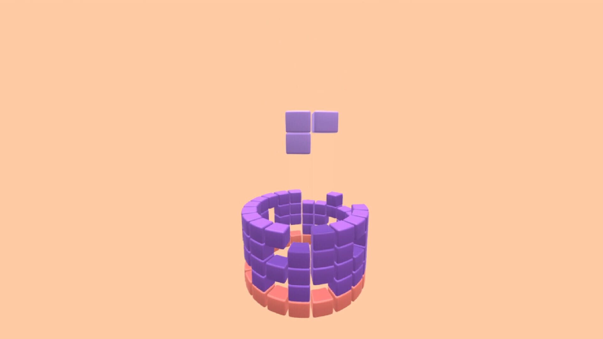 Circlebrix: Falling Bricks - Screenshot