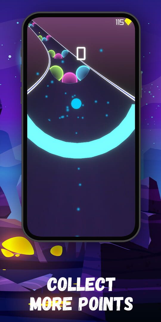 Colored Ball: Speedball Rush - Screenshot