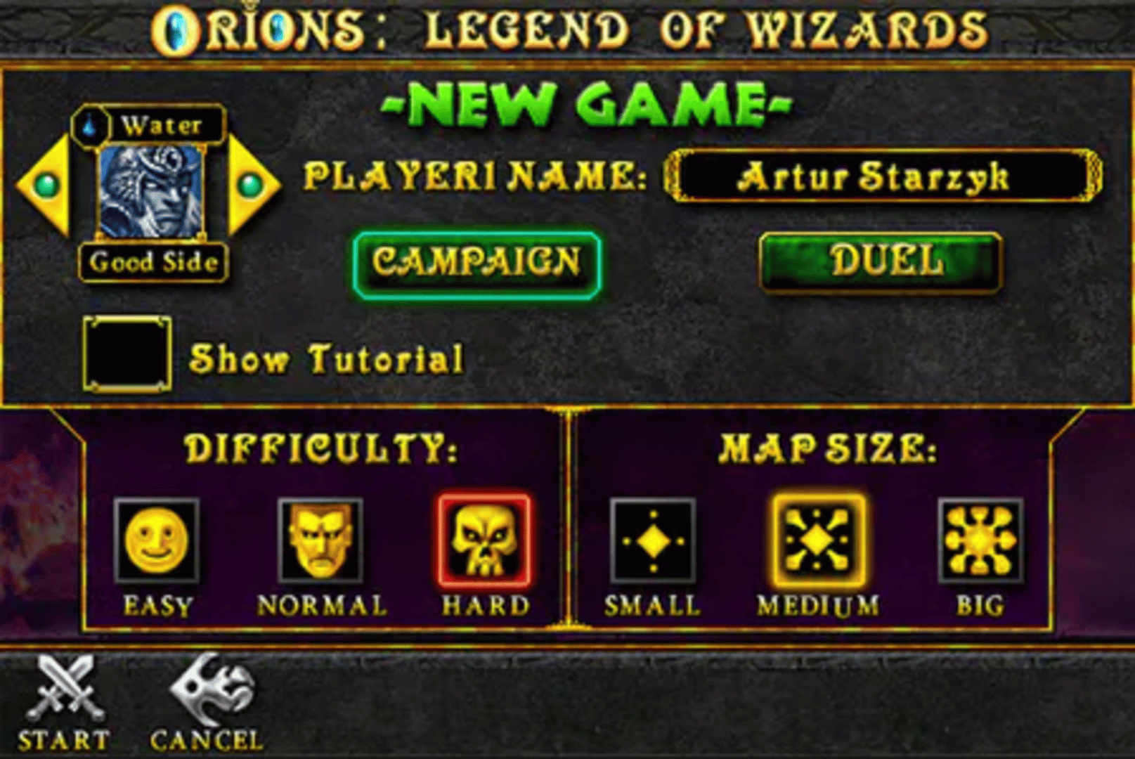 Orions: Legend of Wizards screenshot