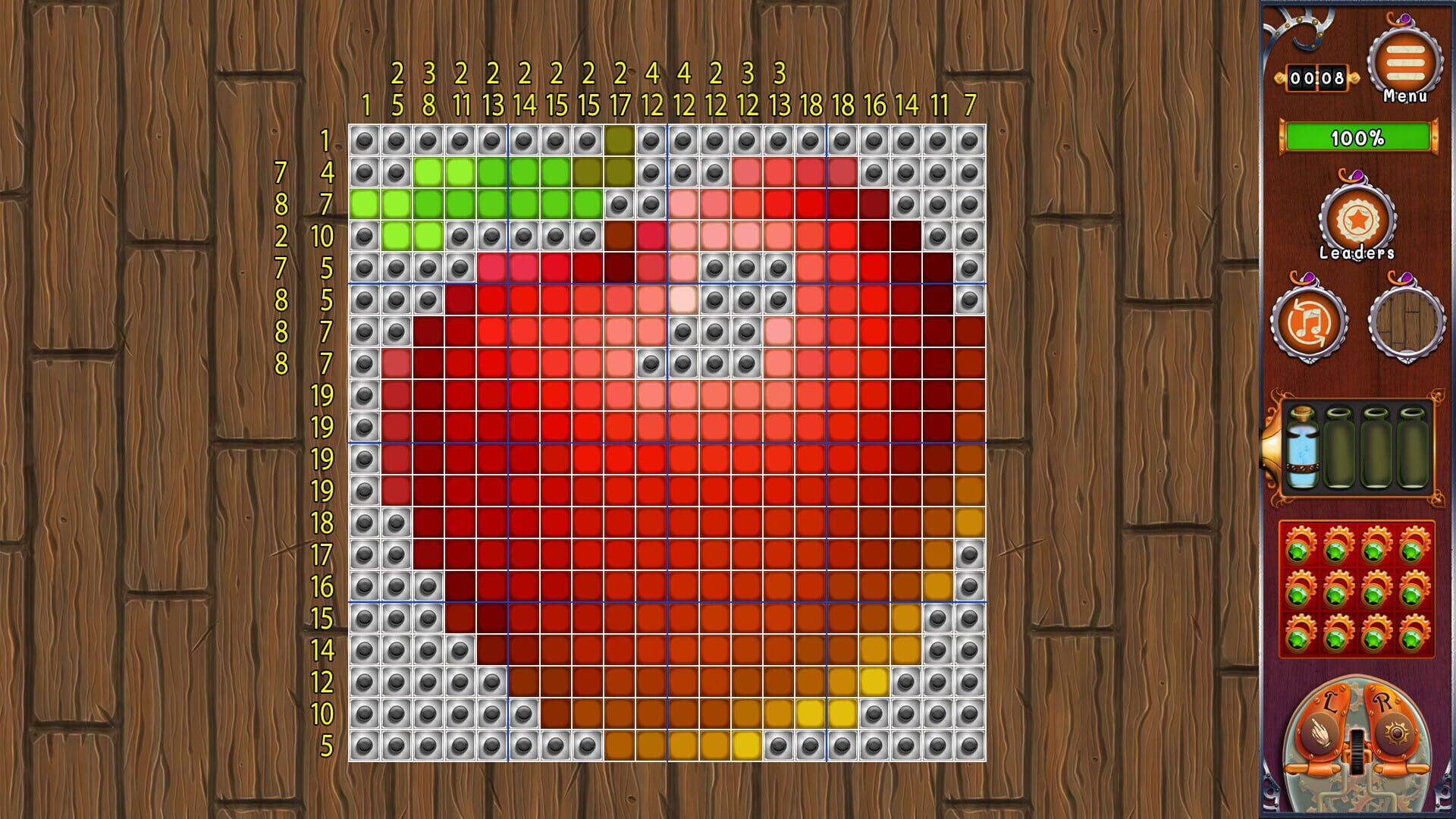 Nonograms: Fruits