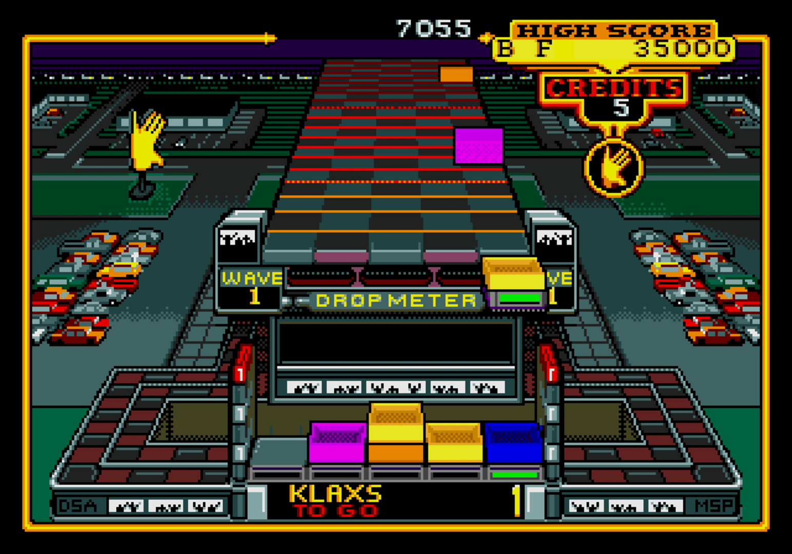 Klax screenshot